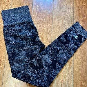 Gymshark High Waist Seamless Leggings Camo Size S